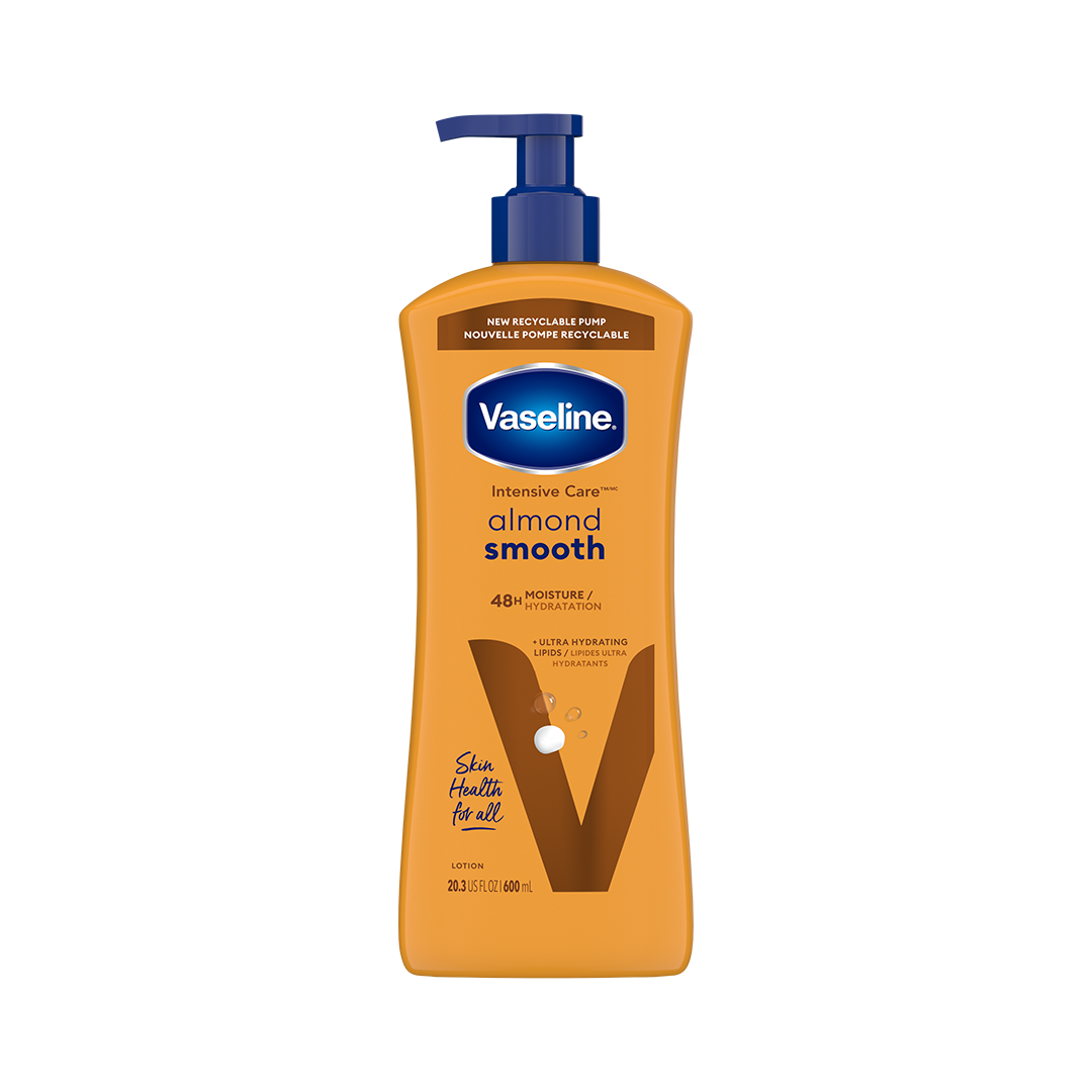 Vaseline Lotion Almond Nourish Transparent 20.3oz