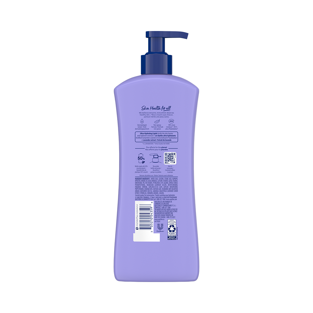 Vaseline Lotion Lavender Calm Transparent 20.3oz