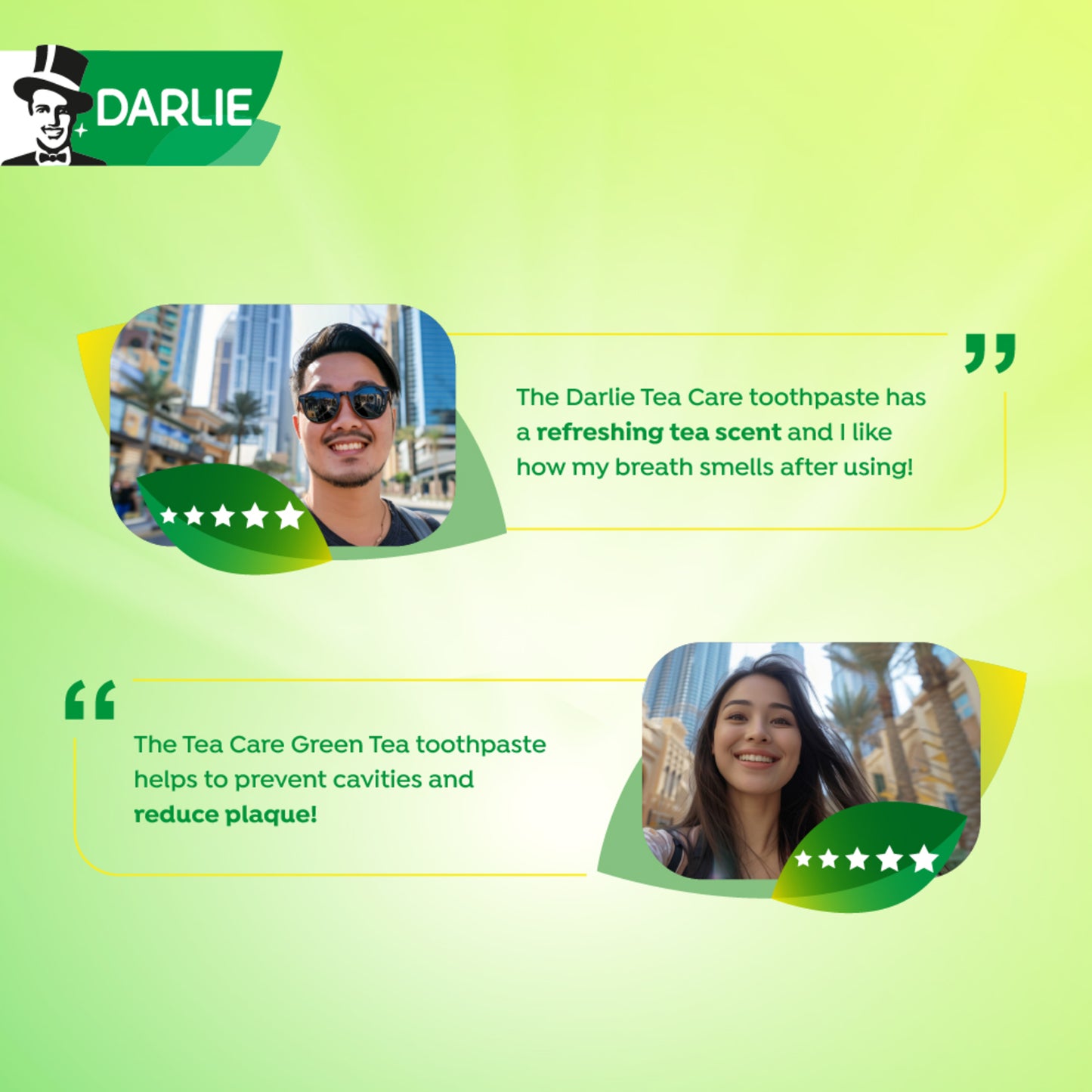 Darlie Tea Care Green Tea Toothpaste Value Pack 3s x 140g