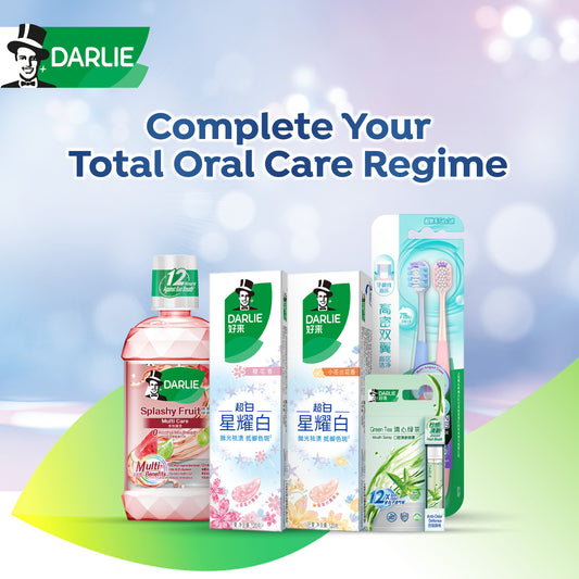 Darlie All Shiny White Starshine Freesia Toothpaste  120g