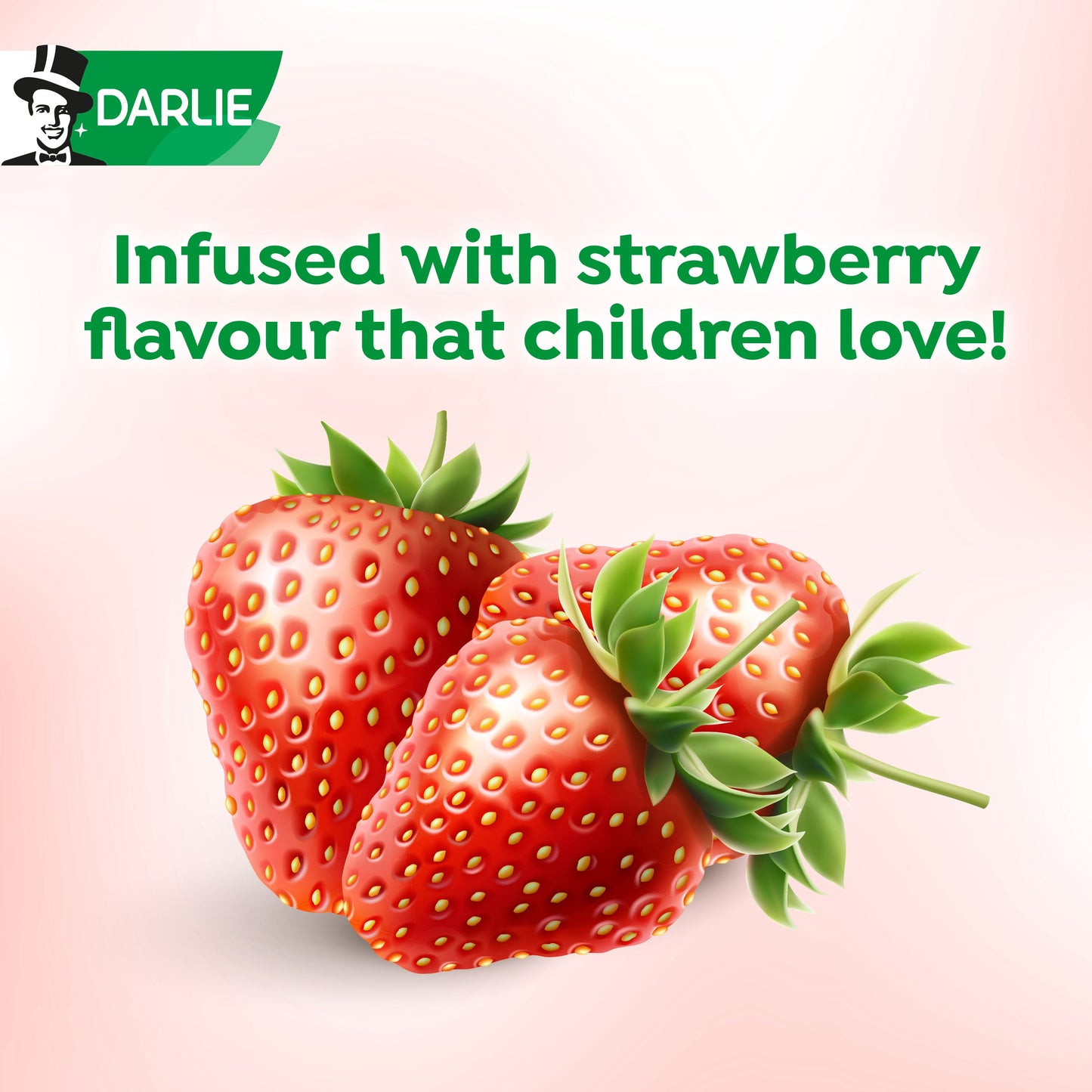 Darlie Bunny Kids Strawberry Toothpaste 40g