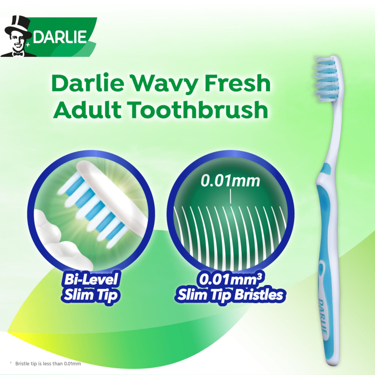 Darlie Travel Kit - Double Action Toothpaste 50g + 1s Toothbrush