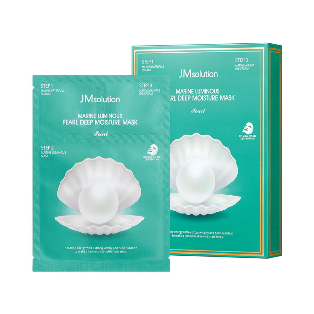 JMsolution Marine Luminous Pearl Deep Moisture Mask Pearl 10s