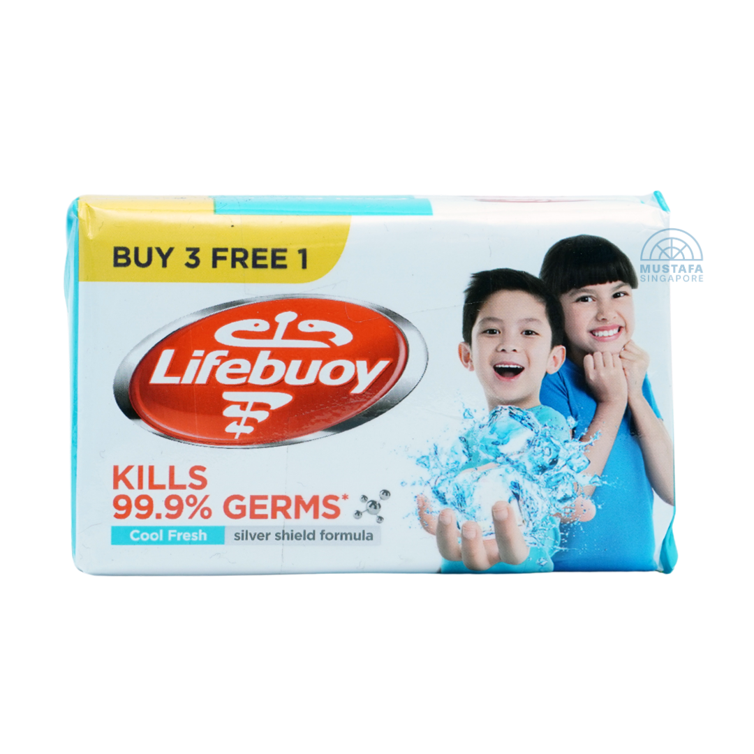 Lifebuoy Bar Soap Cool Fresh Value Pack 4 x 100g