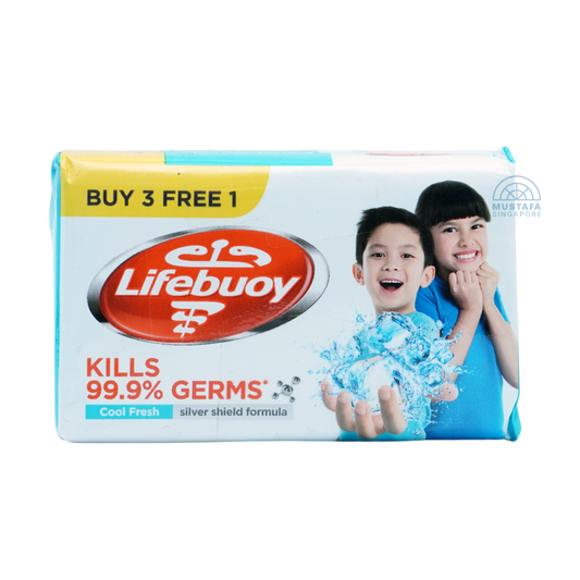 Lifebuoy Bar Soap Cool Fresh Value Pack 4 x 100g