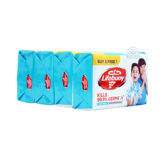 Lifebuoy Bar Soap Cool Fresh Value Pack 4 x 100g