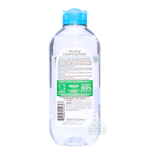 Garnier Skin Naturals Micellar Cleansing Water All-In-1 Waterproof 400ml
