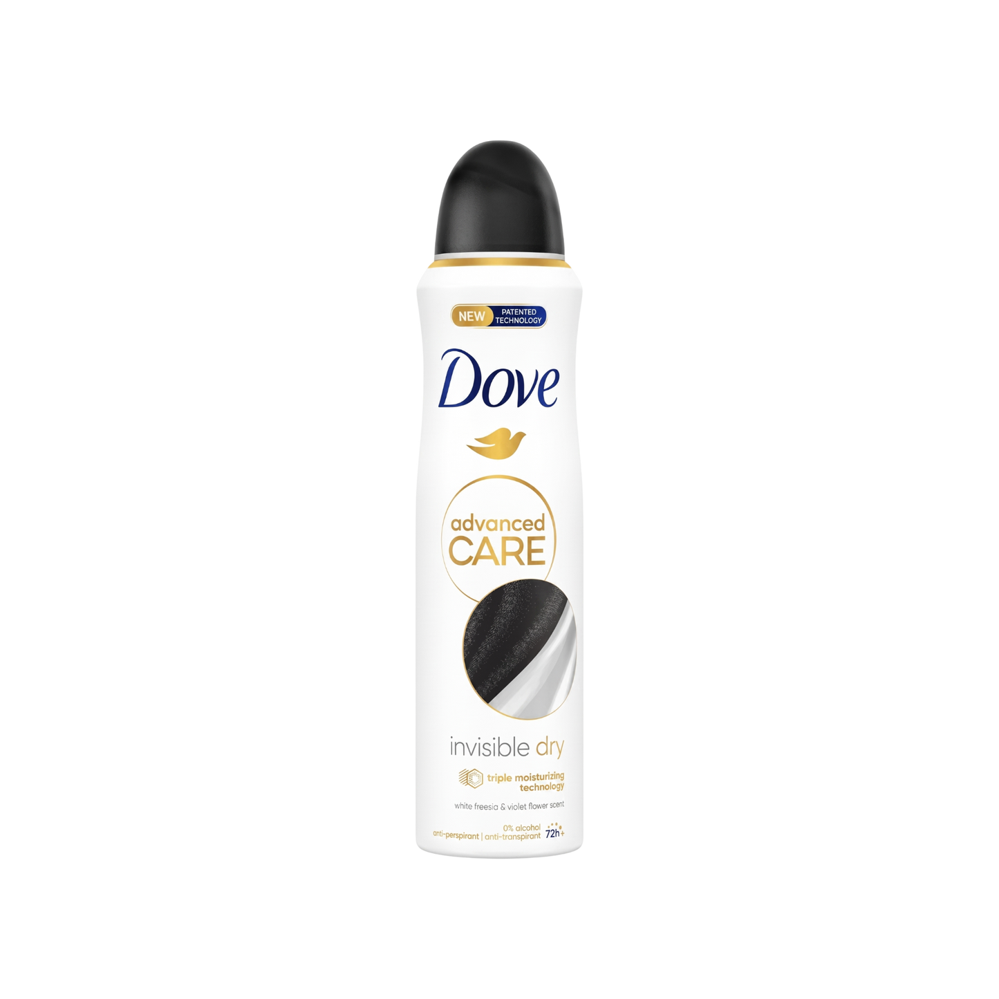 Dove Advanced Care Invisible Dry White Freesia & Violet Flower Body Spray 150ml