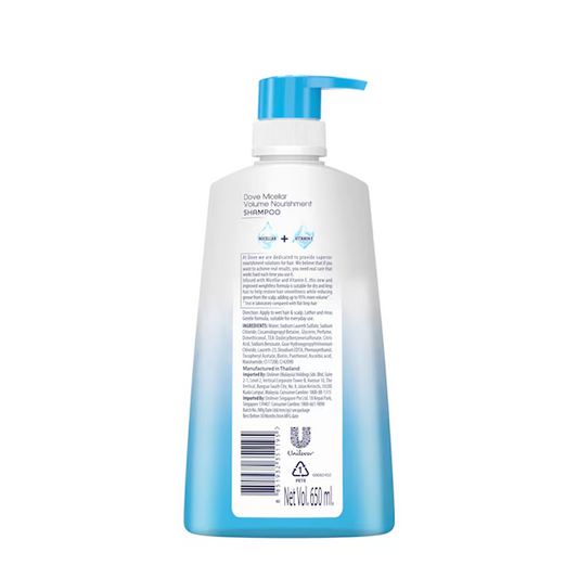 Dove Shampoo Volume Nourish 650ml