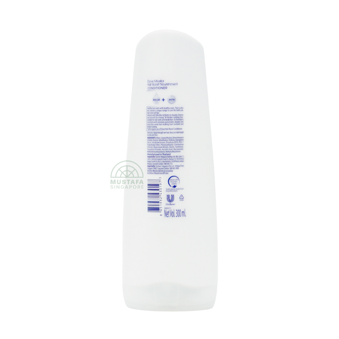 Dove Micellar Conditioner Hair Boost Nourishment 300ml