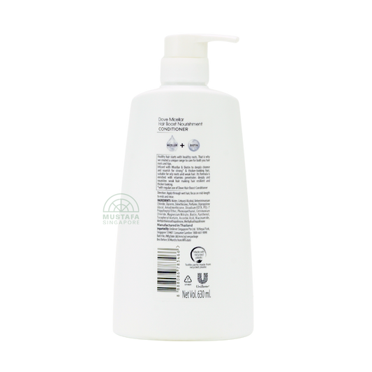 Dove Micellar Conditioner Hair Boost Nourishment 630ml