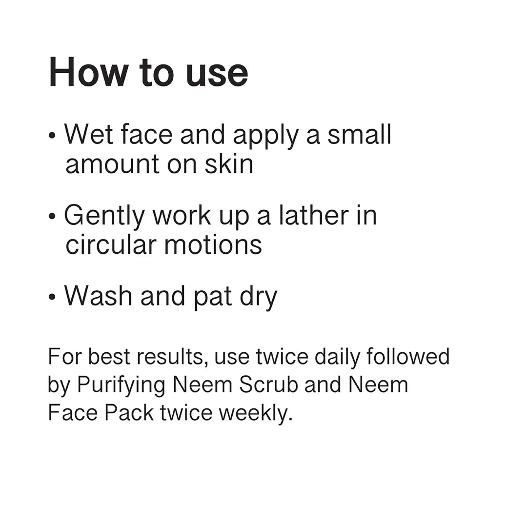 Himalaya Wellness Purifying Neem Face Wash 100ml