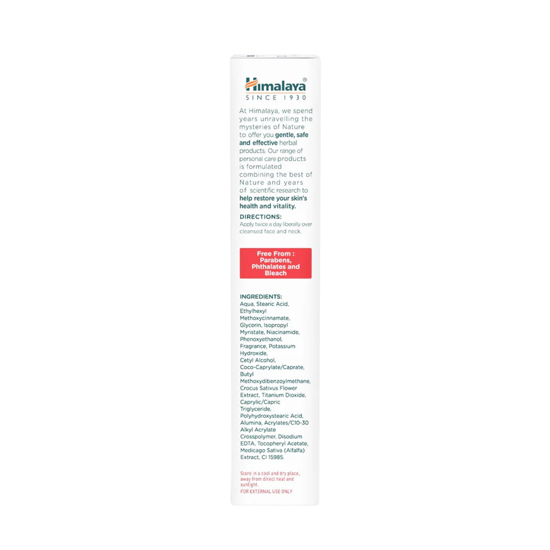 Himalaya Wellness Natural Glow Saffron Face Cream 50g