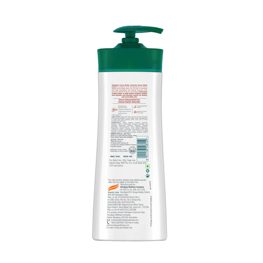 Himalaya Wellness Cocoa Butter Intensive Body Lotion 400ml (India)