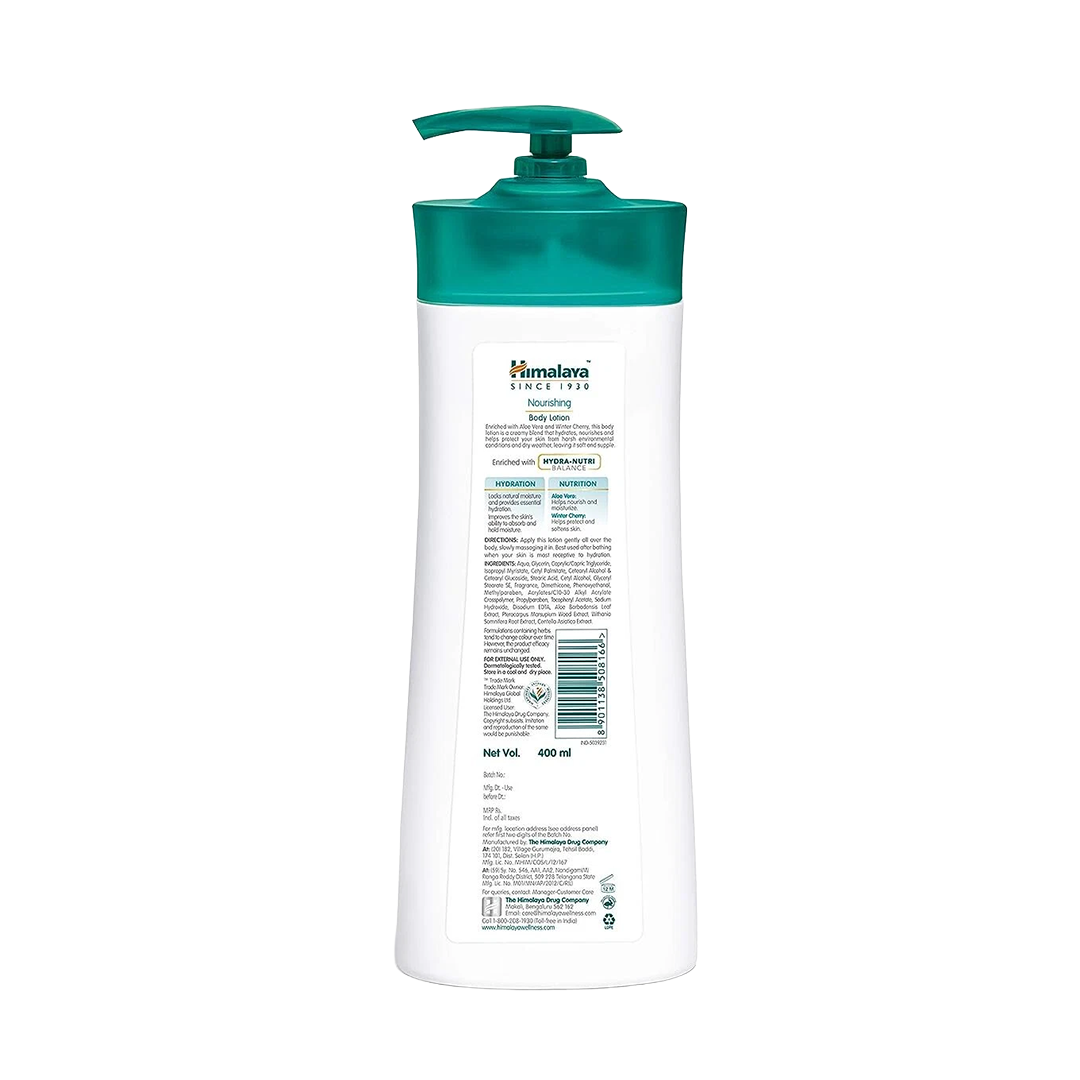 Himalaya Wellness Nourishing Body Lotion 400ml