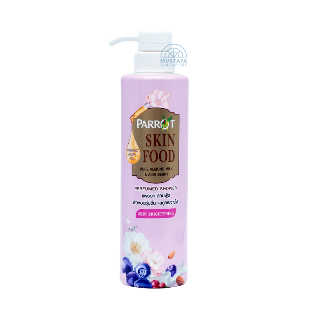 Parrot Skin Food Almond Milk & Acai Berry 400ml