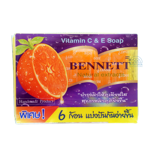 Bennett Vitamin C & E Soap 6s x 25g