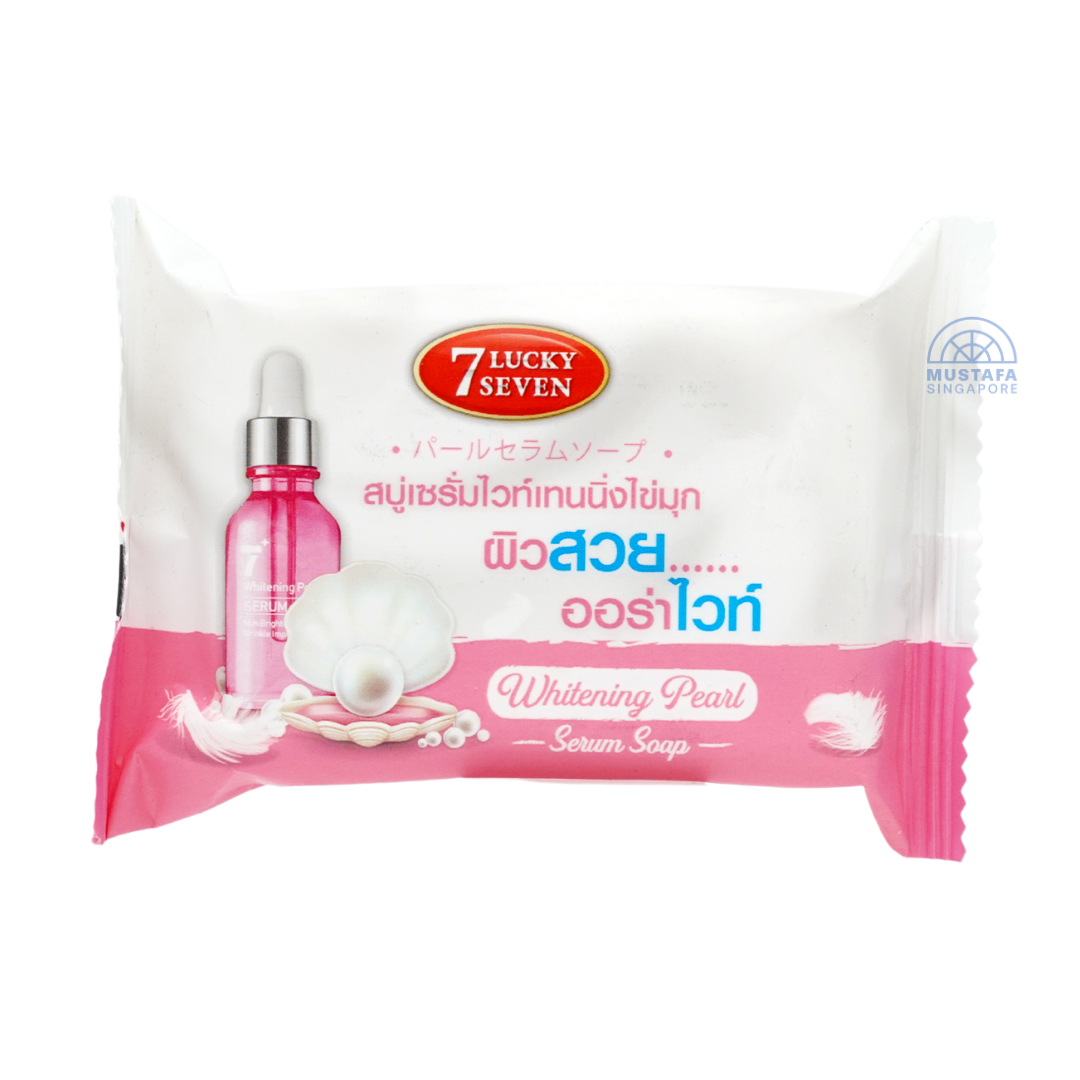 Lucky Seven Whitening Pearl Serum Soap 100g