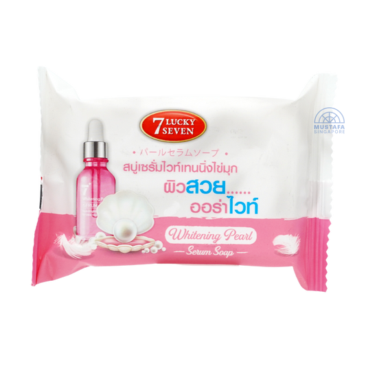 Lucky Seven Whitening Pearl Serum Soap 100g