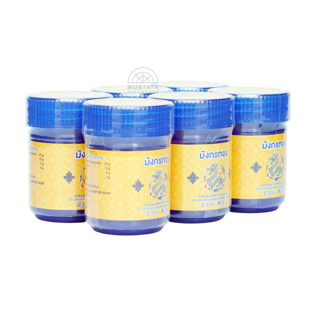 Golden Dragon Brand Herbal Inhaler 6s