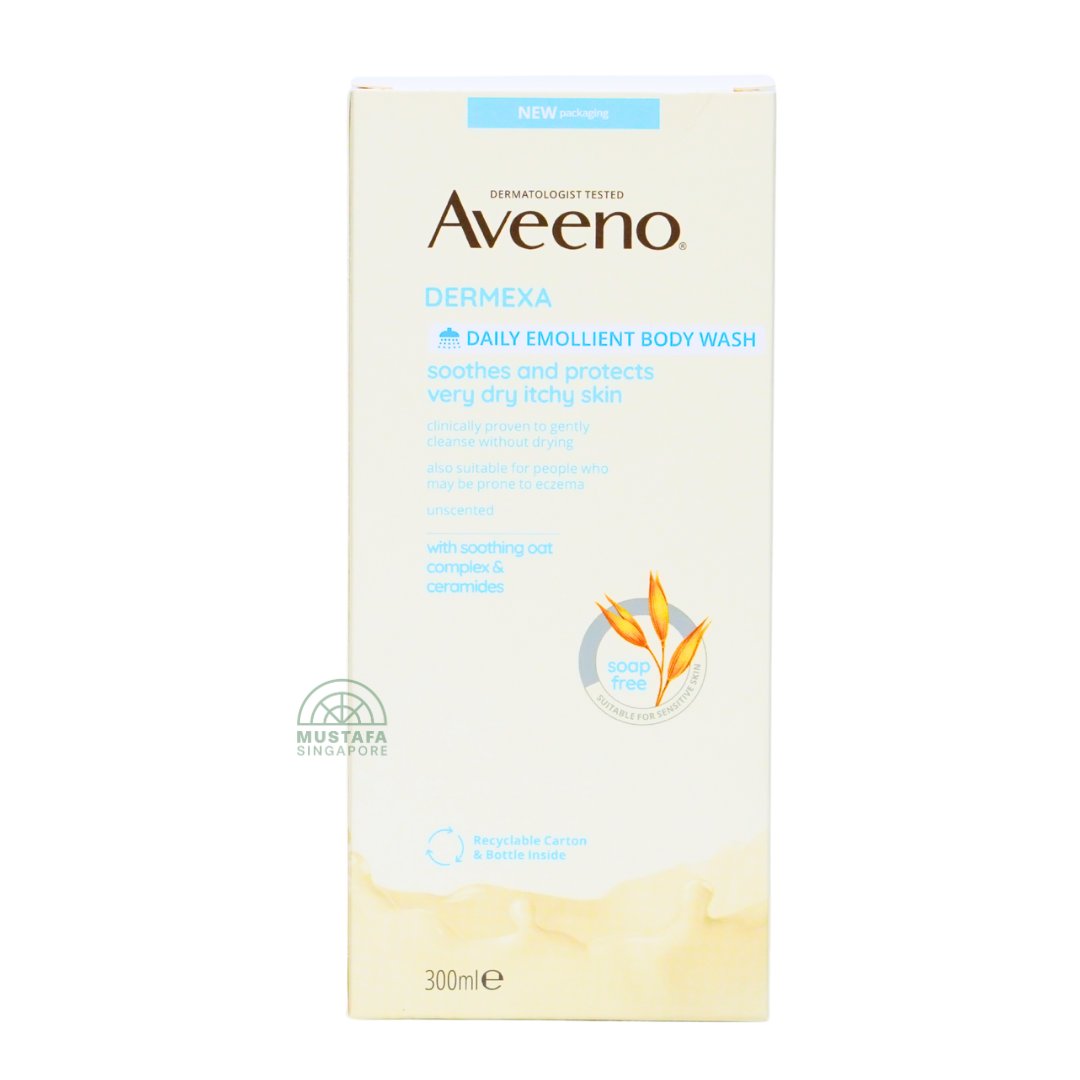 Aveeno Dermexa Daily Emollient Body Wash 300ml