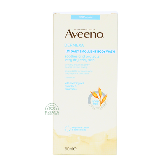 Aveeno Dermexa Daily Emollient Body Wash 300ml
