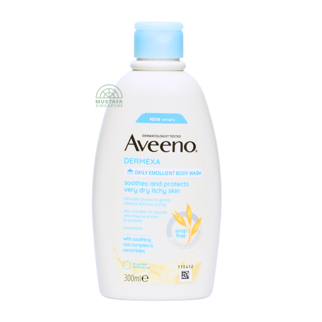 Aveeno Dermexa Daily Emollient Body Wash 300ml