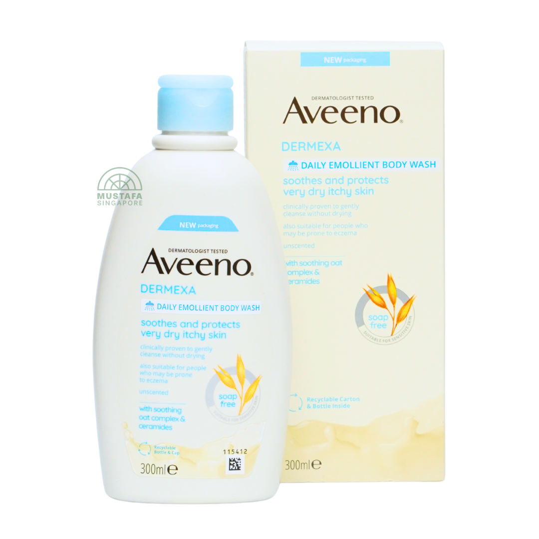 Aveeno Dermexa Daily Emollient Body Wash 300ml