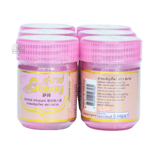 Sabuy Herb Inhaler (Pink) 6s