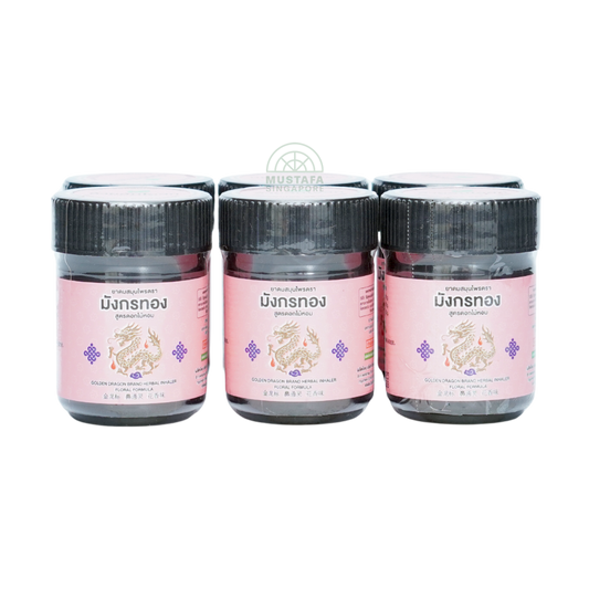 Golden Dragon Brand Herbal Inhaler Floral Formula 6s