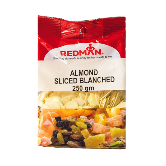 Redman Blanched Almond Sliced 250g