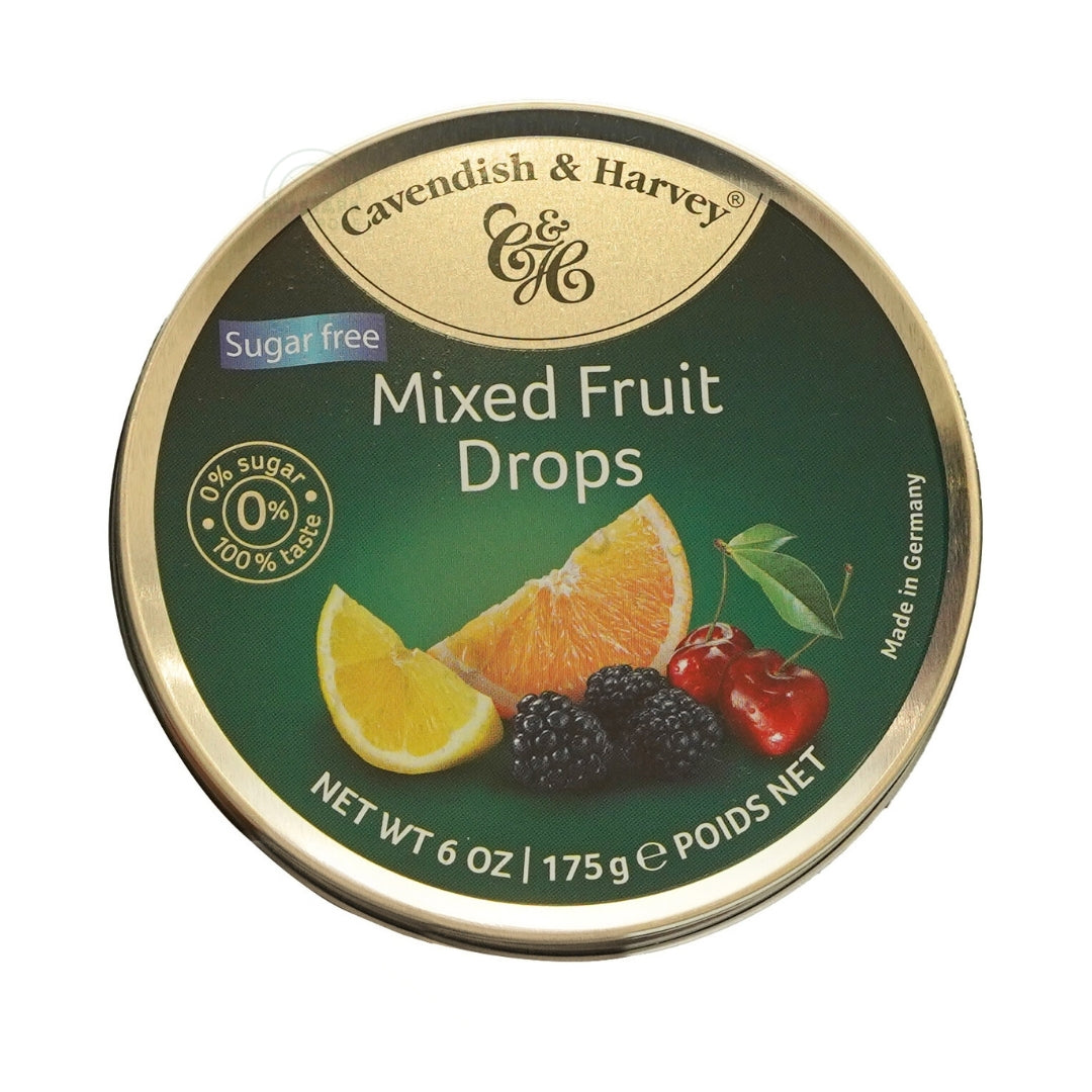 Cavendish & Harvey Mixed Fruit Drops (Sugar Free) 175g