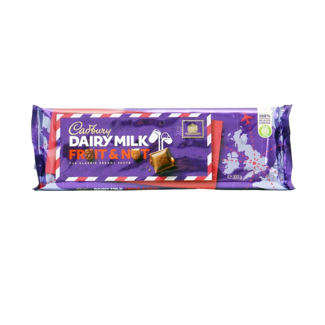 Cadbury Dairy Milk Fruit & Nut Chocolate Bar 300g