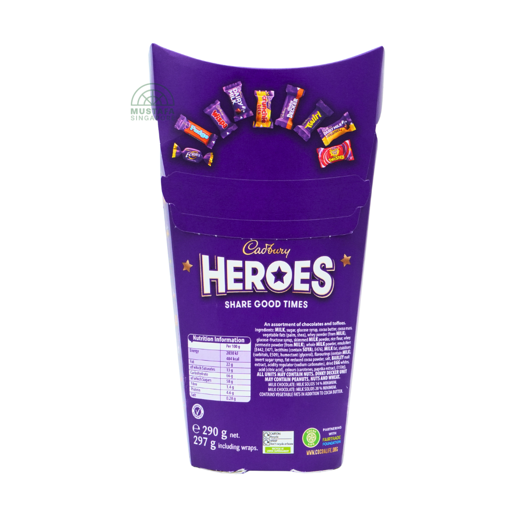 Cadbury Heroes Assorted Chocolates 290g