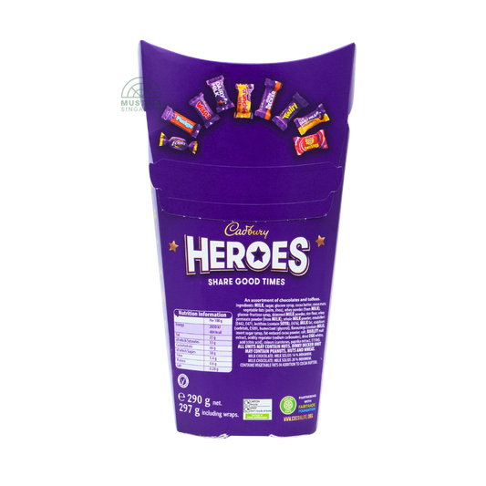 Cadbury Heroes Assorted Chocolates 290g