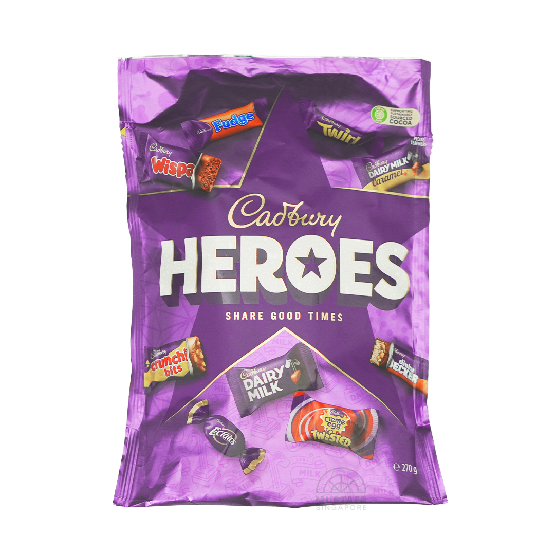 Cadbury Heroes Assorted Chocolates 270g