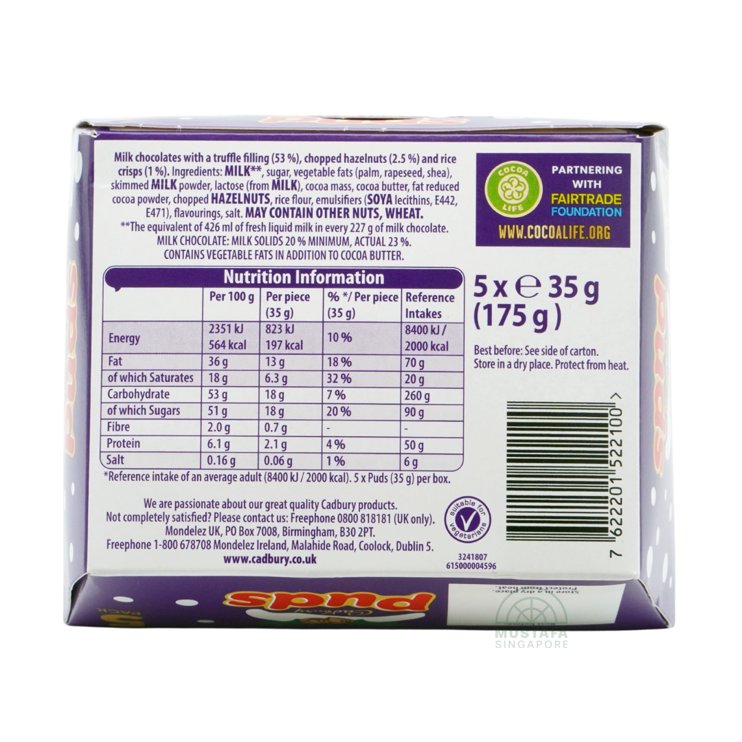Cadbury Puds 35g x 5s