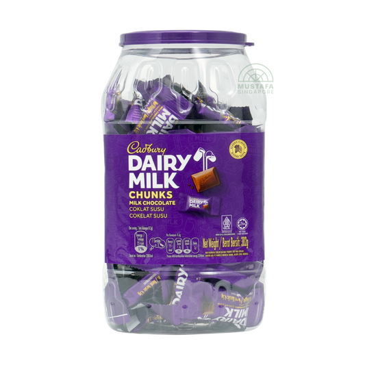 Cadbury Dairy Milk Chunks Milk Chocolates 382g