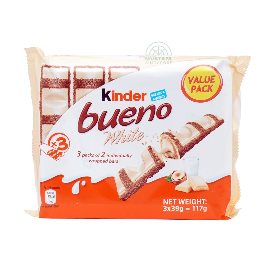Kinder Bueno White Value Pack 39g x 3s
