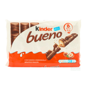 Kinder Bueno Milk & Hazelnuts (8 packs of 2)