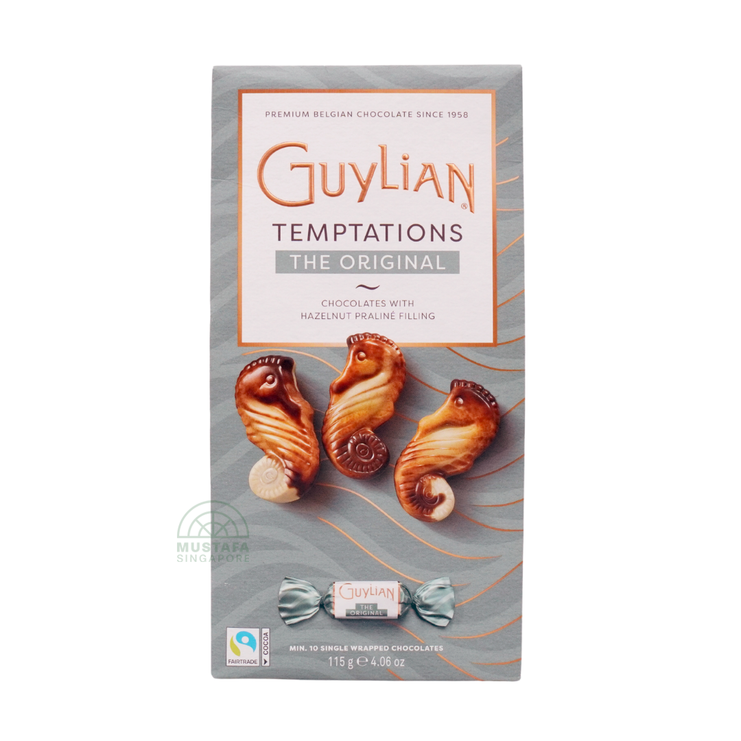Guylian Temptations The Original Chocolates with Hazelnut Praline Filling 115g