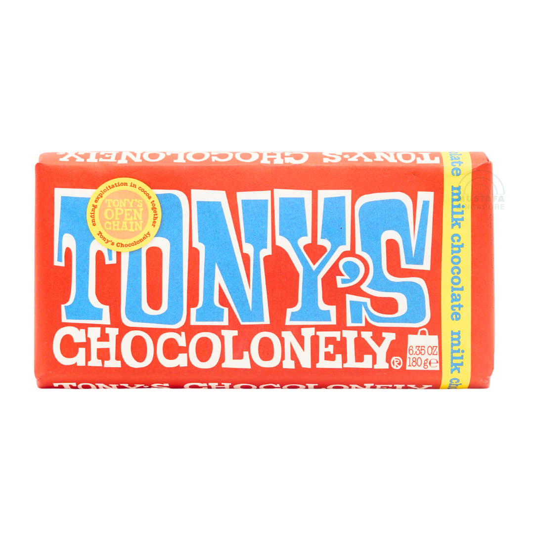 Tony’s Chocolonely Milk Chocolate (Red) 180g