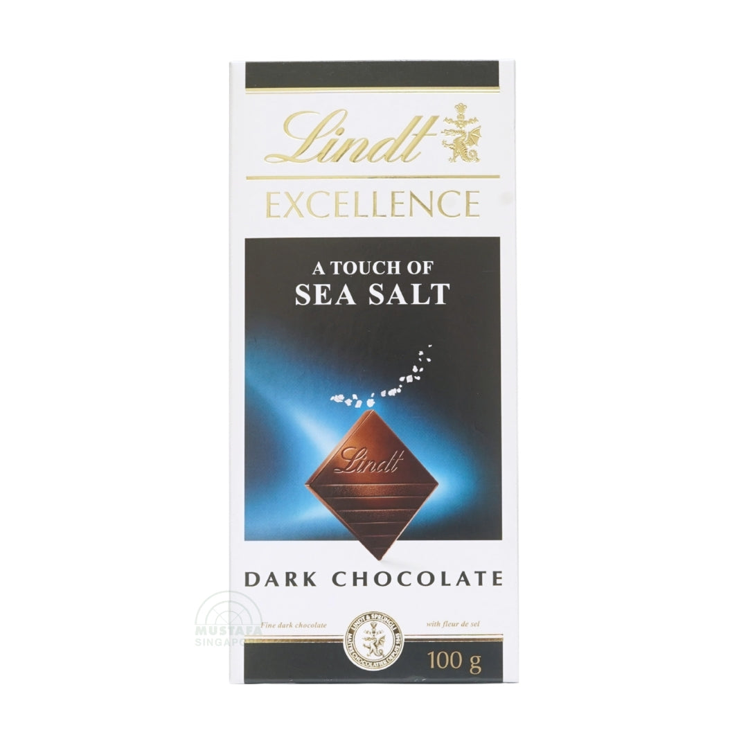 Lindt Excellence A Touch Of Sea Salt Dark Chocolate 100g