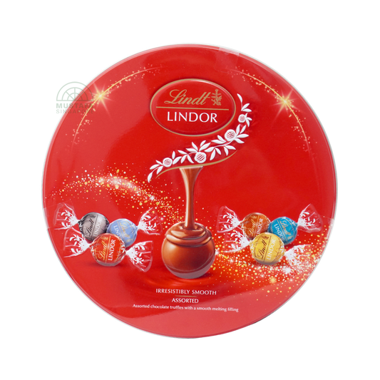 Lindt Lindor Assorted Chocolate Truffles with a Smooth Melting Filling 450g