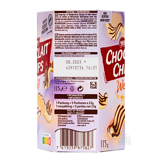 Nestle Choclait Chips 115g