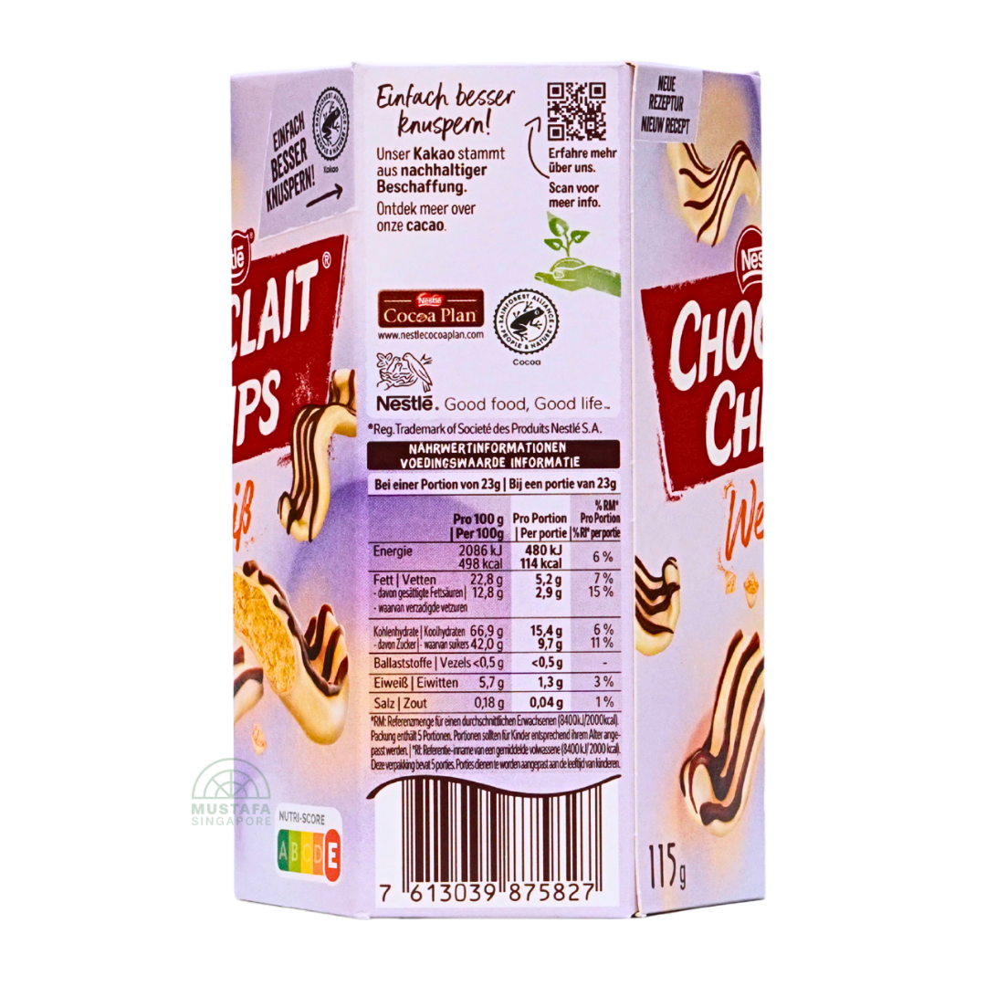 Nestle Choclait Chips 115g