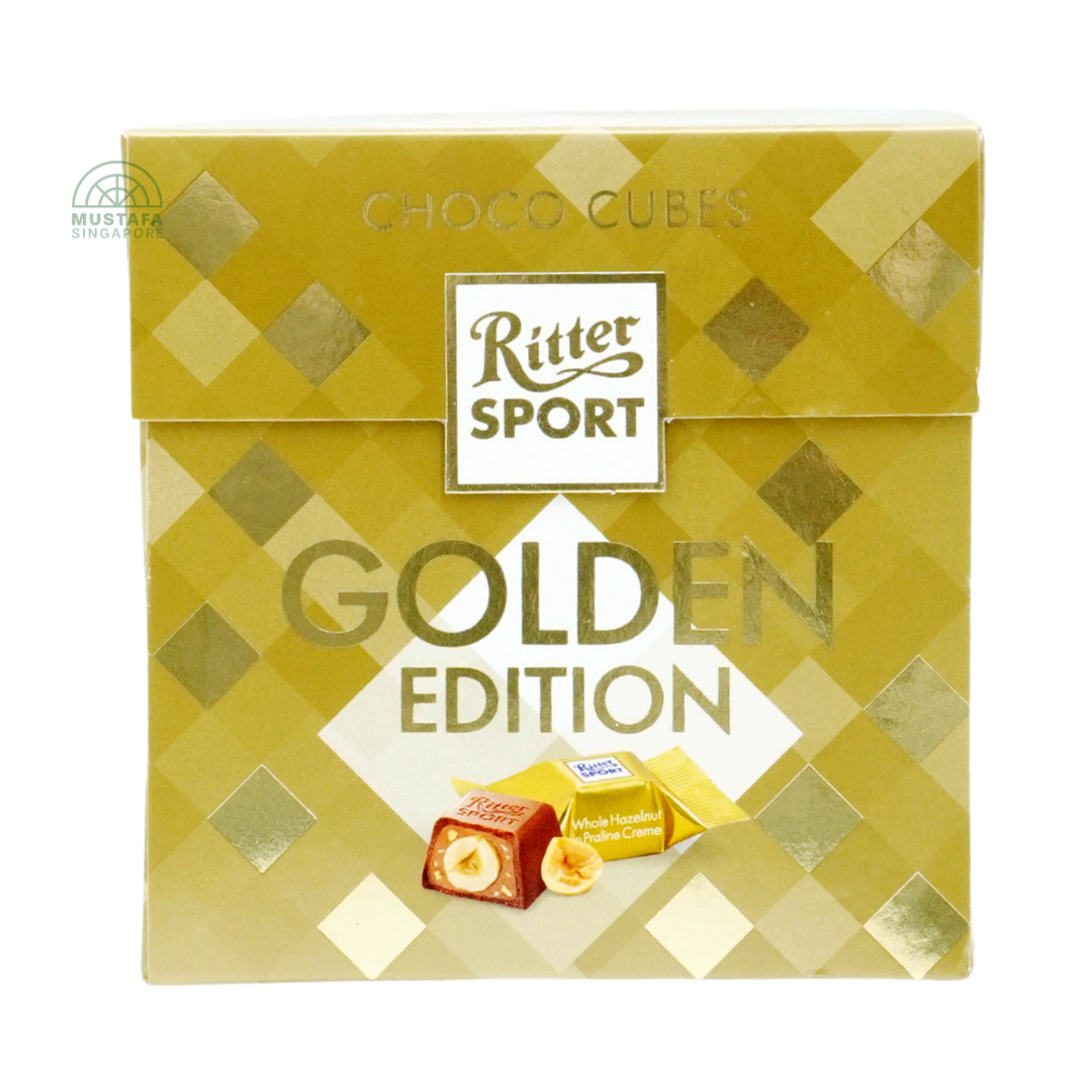 Ritter Sport Golden Edition Choco Cubes 176g 22s