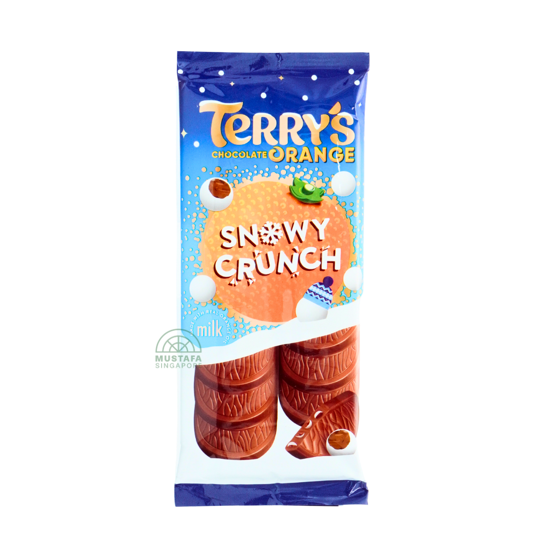 Terry's Chocolate Orange Snowy Crunch Bar 90g