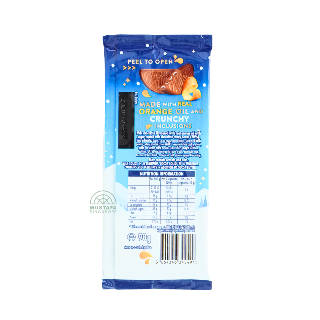 Terry's Chocolate Orange Snowy Crunch Bar 90g