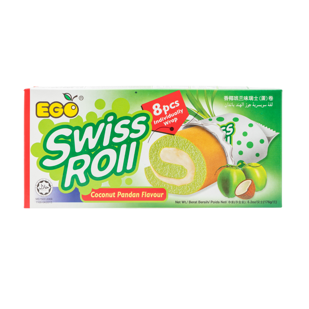 Ego Swiss Roll Co Pandan 176g